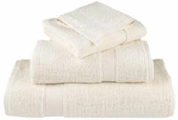 vidaXL Premium-Saunat&uuml;cher SOLUND 10 Stk. Cremewei&szlig; 80x200 cm 600 g/m&sup2;