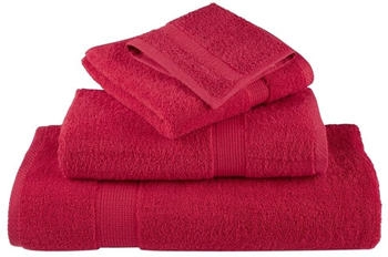 vidaXL Premium-Saunatücher SOLUND 10 Stk. 80x200cm Rot