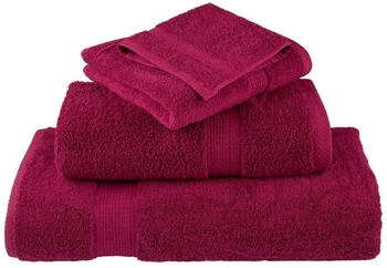 vidaXL Premium-Saunatücher SOLUND 2 Stk. 80x200cm Bordeaux