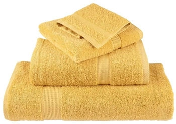 vidaXL Premium-Saunatücher SOLUND 4 Stk. 80x200cm Gold