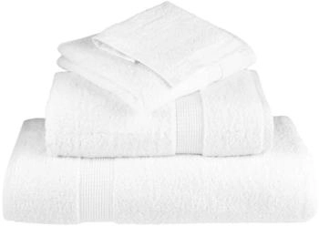vidaXL Premium-Saunatücher SOLUND 4 Stk. 80x200cm Weiß