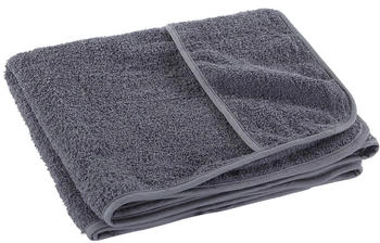 vidaXL Strandtücher 2 Stk. 60x135cm Stoff 400 GSM Anthrazit