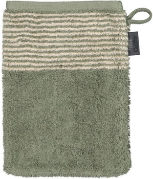Cawö Two-Tone Waschhandschuh - field - 16x22 cm