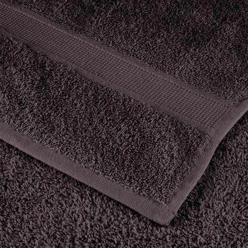 vidaXL Duschtücher 10 Stk. 70x140cm Anthrazit