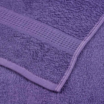 vidaXL Handtücher 2 Stk. 100x200cm Lila