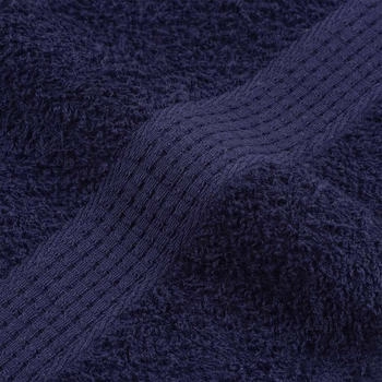 vidaXL Handtücher 2 Stk. 100x200cm Marineblau