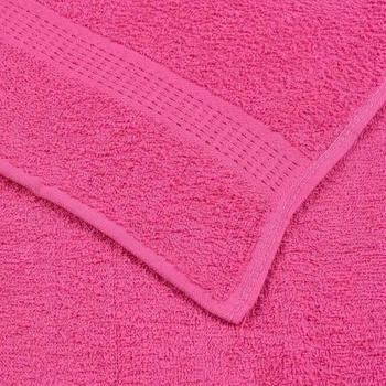vidaXL Handtücher 2 Stk. 100x200cm Rosa