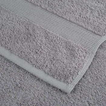 vidaXL Premium-Handtücher SOLUND 2 Stk. 100x200cm Grau