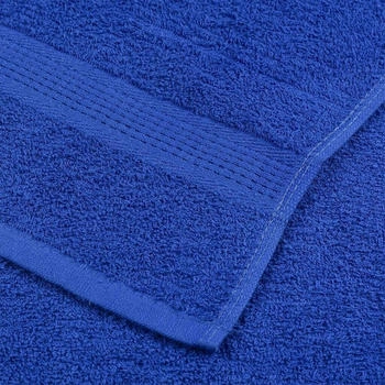 vidaXL Duschtücher 2 Stk. 70x140cm Blau