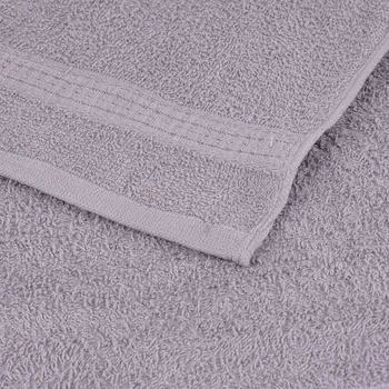 vidaXL Duschtücher 2 Stk. 70x140cm Grau