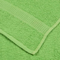 vidaXL Handt&uuml;cher FROGN 10 Stk. Apfelgr&uuml;n 100x200 cm 360 g/m&sup2;