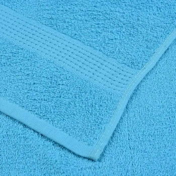 vidaXL Handt&uuml;cher 2 Stk. 50x100cm T&uuml;rkis