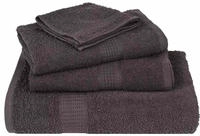 vidaXL Saunat&uuml;cher FROGN 2 Stk. Anthrazit 80x200 cm 360 g/m&sup2;