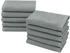 ZOLLNER 10er Set Seiftücher 30x30 cm Baumwolle 420 g/qm