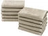 ZOLLNER 10er Set Seiftücher 30x30 cm Baumwolle 420 g/qm