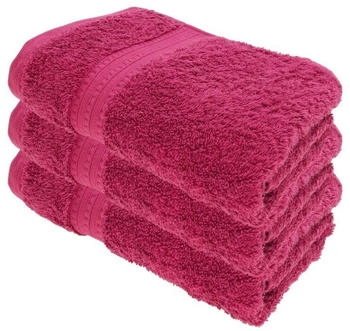 Julie Julsen BIO Duschtuch-Set 3 Stk. 70x140 Fuchsia