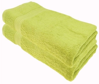 Julie Julsen BIO Saunatuch-Set 2 Stk. 80x200 Limette