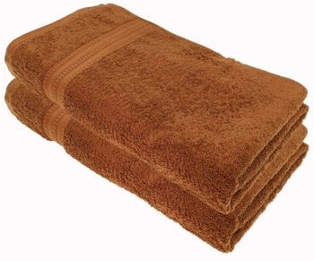 Julie Julsen BIO Saunatuch-Set 2 Stk. 80x200 Schokobraun