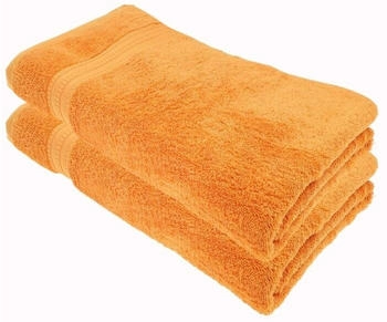 Julie Julsen BIO Badetuch-Set 2 Stk. 100x150 Orange