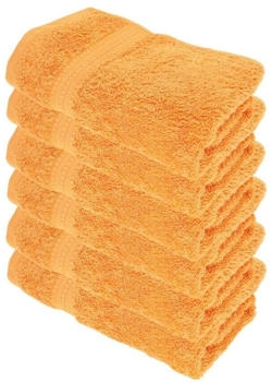 Julie Julsen BIO Handtuch-Set 6 Stk. 50x100 Orange