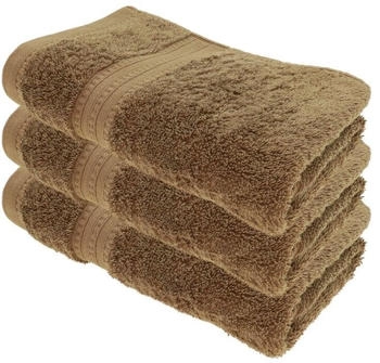 Julie Julsen BIO Duschtuch-Set 3 Stk. 70x140 Walnuss