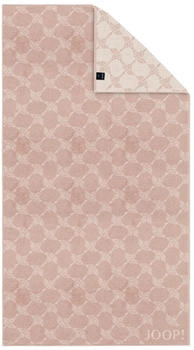 Joop! Duschtuch 80x150 Divided Cornflowers, Frottier (1-St) Rosa