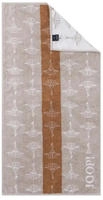 JOOP! Handtuch - Divided, Cornflower, Wendetuch, Walkfrottier, Baumwolle Beige