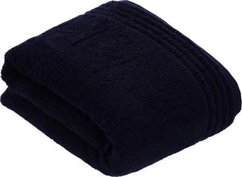 Vossen Badetuch 100 x 150 cm Vienna Style Supersoft, Frottier (1-St) Vegan, deep water