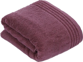 Vossen Badetuch 80 x 160 cm Vienna Style Supersoft, Frottier (1-St) Vegan, blackberry