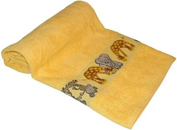 Dyckhoff Badetuch Affe gelb mit Tierbordüre (7674-801)