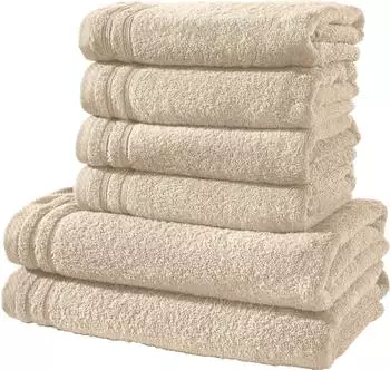 Erwin Müller Walk-Frottier-Set Heidelberg 6-teilig beige