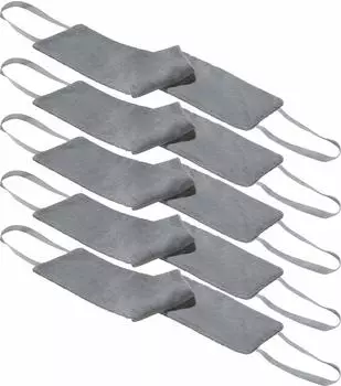Erwin Müller Waschgurt im 5er-Pack 75x15 cm grau
