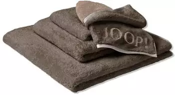 Joop! Duschtuch Contour Doubleface 1716 Taupe 80 cm x 150 cm