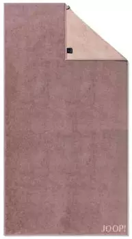 Joop! Duschtuch Living - Classic Doubleface (1-St) Rose 80 cm x 150 cm