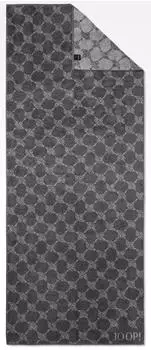 Joop! Saunatuch Living - Classic Cornflower 80 cm x 200 cm (1-St) Anthrazit