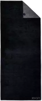 Joop! Saunatuch Living - Classic Doubleface 80 cm x 200 cm (1-St) Schwarz