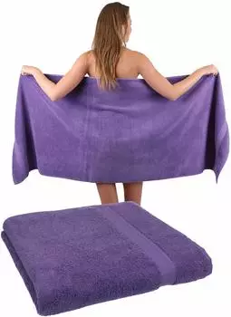 Betz Saunatuch PREMIUM 70x200 cm (2-tlg.) lila