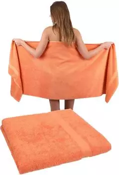 Betz Saunatuch PREMIUM 70x200 cm (2-tlg.) orange