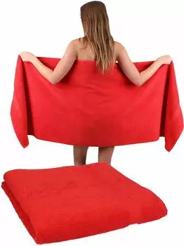 Betz Saunatuch PREMIUM 70x200 cm (2-tlg.) rot