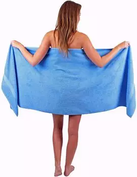 Betz Saunatuch XXL PREMIUM 70x200 cm (1-tlg.) hellblau