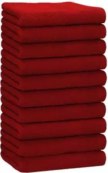 Betz Handtücher PREMIUM 50x100 cm (10-tlg.) rubinrot