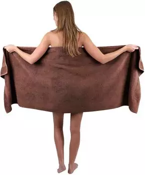 Betz Saunatuch XXL PREMIUM 70x200 cm (1-tlg.) nuss
