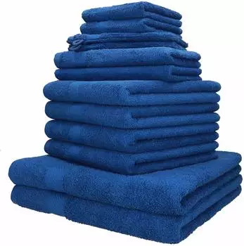 Betz Handtuch Set PALERMO (12-tlg.) blau