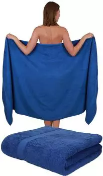 Betz Badetuch PALERMO 100x200 cm (2-tlg.) blau