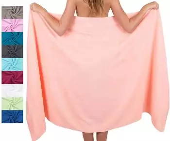 Betz Badetuch PALERMO 100x200 cm (1-tlg.) apricot