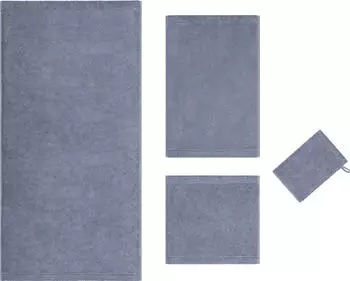 Caw&ouml; Frottiert&uuml;cher Lifestyle 7007 Uni 70x140cm, 187 nordic blue