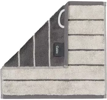 Caw&ouml; Handtuch Balance 6232-77 Platin Streifen 30x30cm