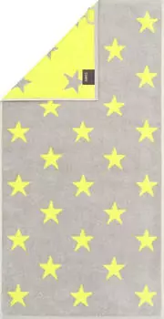 Caw&ouml; Handtuch New Stars 6260-75 Platin Lime 50x100cm