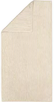 Caw&ouml; Handtuch Walkfrottier 480-33 Sand 50x100cm