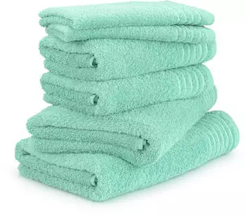 M&ouml;ve New Classic Handtuchset 6-TLG jelly mint (518)